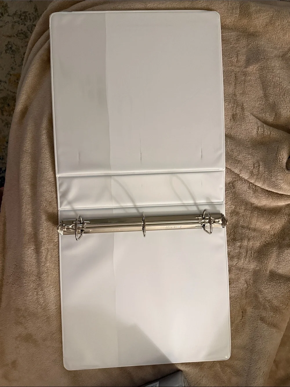 White 3-Ring Binders Set of 4